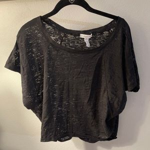 Flowy See Through Tee